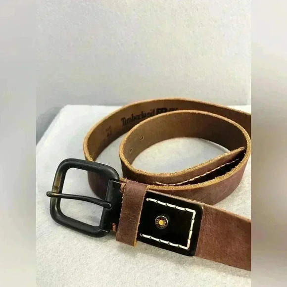 Timberland Pro Leather Belt office to casual work wear rugged durability - Picture 12 of 12